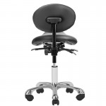 Professional manicure & cosmetics stool black - 0111351 MANICURE CHAIRS - STOOLS