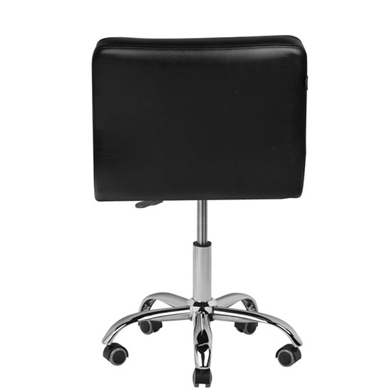 Professional manicure & cosmetics stool black - 0112368 MANICURE CHAIRS - STOOLS