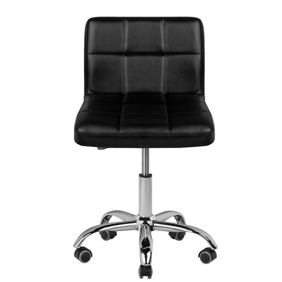 Professional manicure & cosmetics stool black - 0112368 MANICURE CHAIRS - STOOLS
