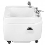 Professional pedicure hydromassage foot spa with wheels - 0112605 FOOT SPA