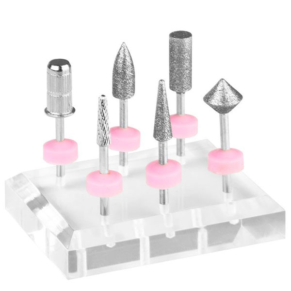 Exo protective caps for milling tools 10 pieces - 0114961 CERAMIC MANICURE DRILL BITS AND TOOLS