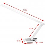 Led desk lamp slim white - 0115250 BENCH WORKING LIGHTS 