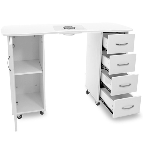 Professional manicure table - 0115632 MANICURE TROLLEY CARTS-TABLES