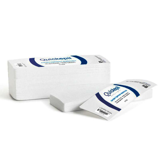 Quickepil High quality epilation sheets 22x7cm 100pcs. - 0116445 