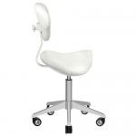 Professional manicure & cosmetic stool white - 0123396 MANICURE CHAIRS - STOOLS