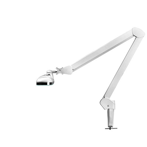 Elegant High Quality LED Work light with vice and fixed white illumination  - 0123739 BENCH WORKING LIGHTS 