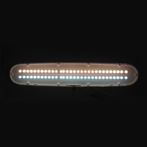 Elegant High Quality LED Work light with Base and Adjustment of light intensity and color white  - 0123744 BENCH WORKING LIGHTS 