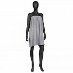  Aesthetic terry dress in gray - 0124245 SINGLE USE PRODUCTS