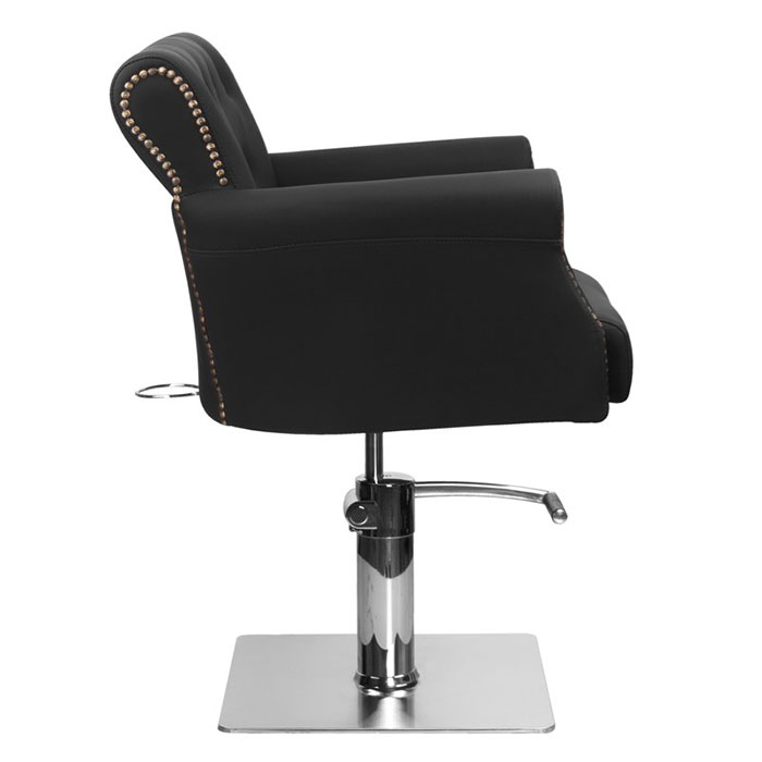 Professional hair salon seat BER 8541 Black - 0125408 HAIR SALON CHAIRS 