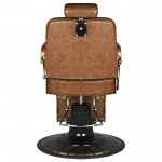 Boss barber armchair Old Leather Light Brown - 0126469 