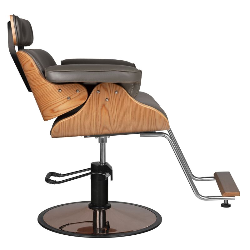 Professional salon seat Florence Gray - 0126634 BARBER CHAIR