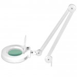Led wheeled magnifying lamp with adjustable light white 22watt - 0126684 LIGHTED MAGNIFYING LAMPS
