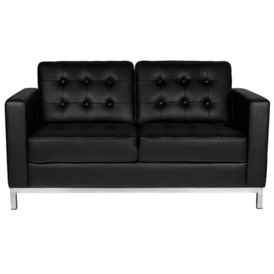 Professional Waiting Sofa Gabbiano BM18019 Black - 0126714