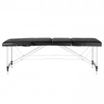 Folding Aluminum Massage Bed 3 Seat Black - 0126969 MASSAGE AND AESTHETIC BEDS
