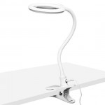 Elegante Led office magnifier with mounting clip White - 0127412 LIGHTED MAGNIFYING LAMPS