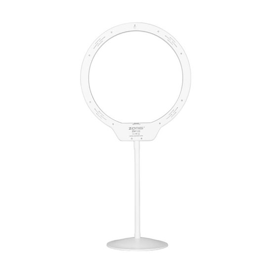 Led Ring Light 11inch/28,5cm Selfie & Beauty Dimming Range with mobile case white 10 Watt - 0128445 RING & BEAUTY LIGHTS