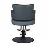 Professional hair salon chair Gabbiano Eindhoven Gray - 0128452 BARBER CHAIR