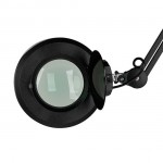  Wheeled aesthetic magnifying lamp Black 22watt - 0128922 LIGHTED MAGNIFYING LAMPS