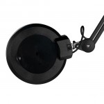  Led wheeled magnifying lamp 12watt Black - 0128923 LIGHTED MAGNIFYING LAMPS