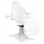 Professional electric chair with 4 motors White -  0129325 CHAIRS WITH ELECTRIC LIFT