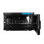 Professional UV sterilizer - heater for towels 16lt Black - 0130977 STERILIZER-UV STERILIZER-CRYSTAL-ULTRASONIC CLEANER