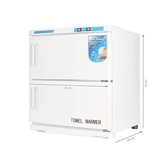  Professional Double sterilizer UV - Heater for Towels 32lt - 0130980 STERILIZER-UV STERILIZER-CRYSTAL-ULTRASONIC CLEANER