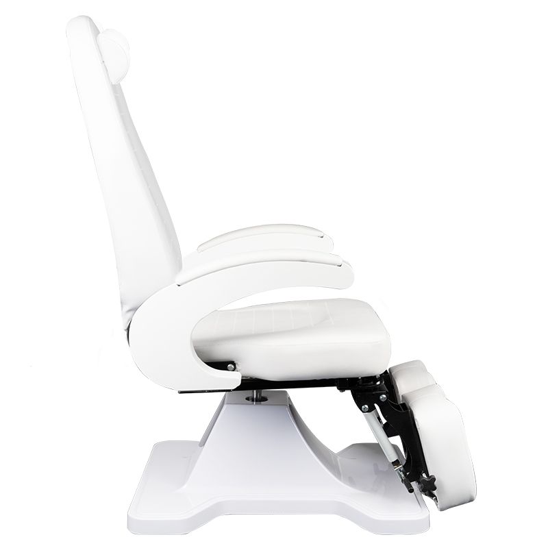 Professional hydraulic pedicure & aesthetic chair 112 White - 0131927 CHAIRS WITH HYDRAULIC-MANUAL LIFT