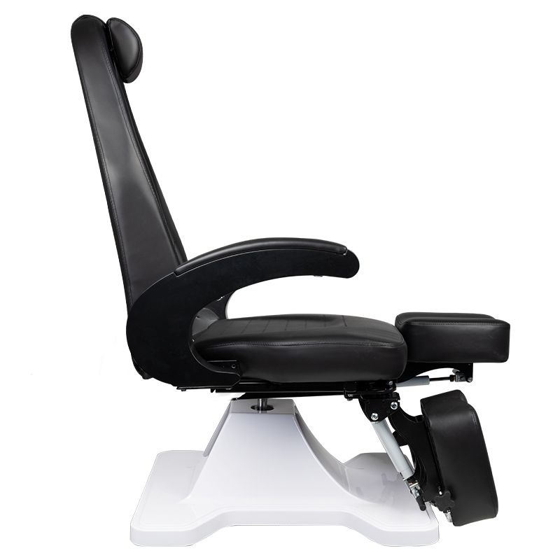 Professional hydraulic pedicure & aesthetic chair 112 Black - 0131929 СТОЛОВЕ С ХИДРАВЛИЧНО РЪЧНО РЕГУЛИРАНЕ