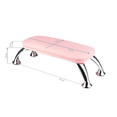 Manicure arm rest with a space for a lamp Light Pink - 0132166
