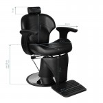 Barber chair Igor black - 0132209 BARBER CHAIR