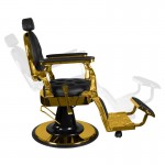 Barber chair Giulio Gold-Black - 0132537 BARBER CHAIR