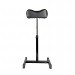 Pedicure footrest with adjustable height Bell Black - 0132719 FOOTSTOOLS-HELPERS
