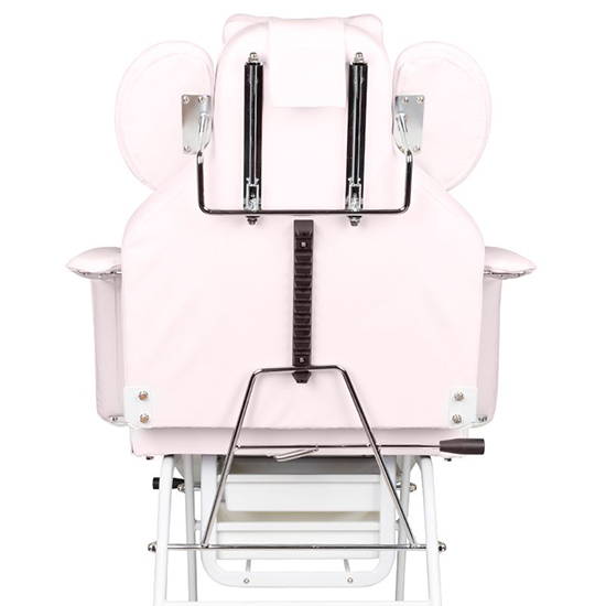 Eyelash & Aesthetic Bed Extra Comfort Light Pink - 0133145 CHAIRS WITH HYDRAULIC-MANUAL LIFT