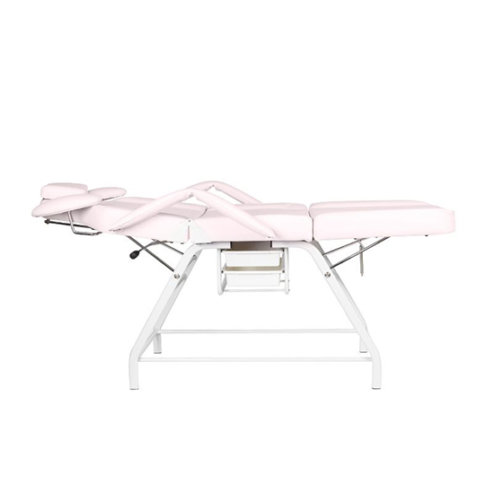 Eyelash & Aesthetic Bed Extra Comfort Light Pink - 0133145 CHAIRS WITH HYDRAULIC-MANUAL LIFT