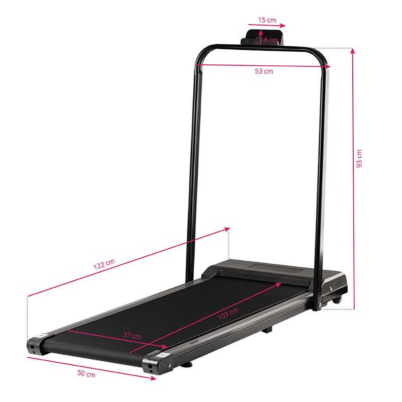 Folding electric treadmill Run03 Black - 0135142 FITNESS EQUIPMENT