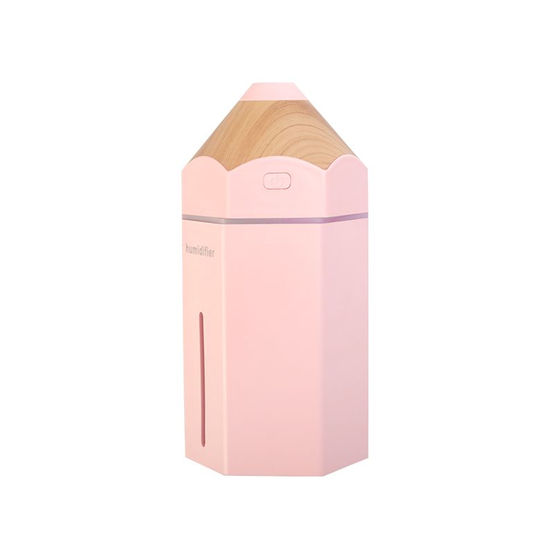 Aromatherapy Device & Humidifier - Ultrasonic Diffuser Cylinder Pink 230ml - 0135372 AROMATHERAPY DEVICES & HUMIDIFIERS-ESSENTIAL OILS