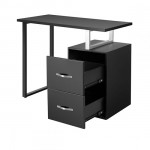 Professional manicure and aesthetics table YR-005 Black - 0136815 MANICURE TROLLEY CARTS-TABLES