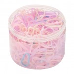 Silicone hair bands multicolored - 0137386 SINGLE USE PRODUCTS