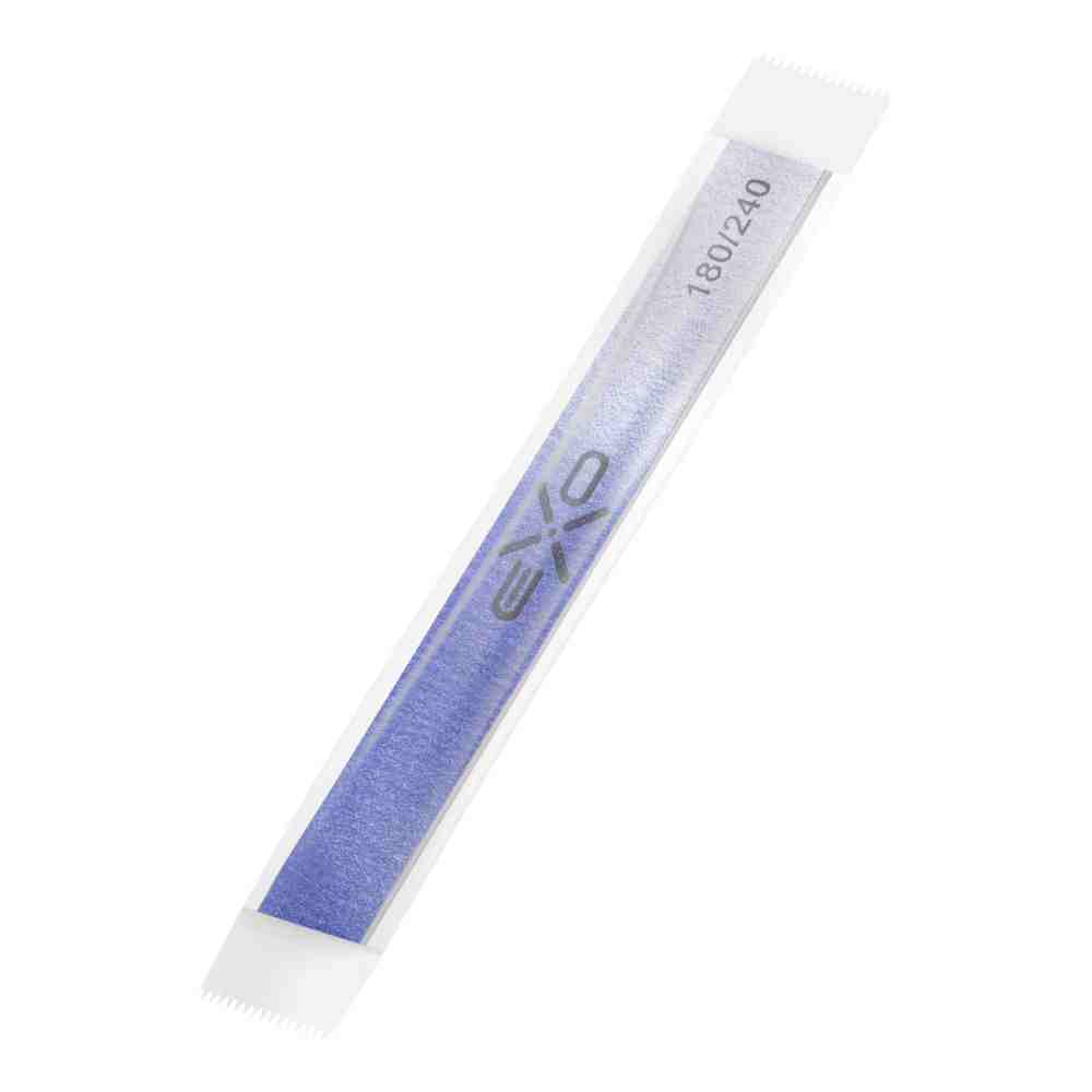  Exo Professional Nail File 180/240grit Straight Safe Pack - 0137625 NAIL FILES-BUFFER