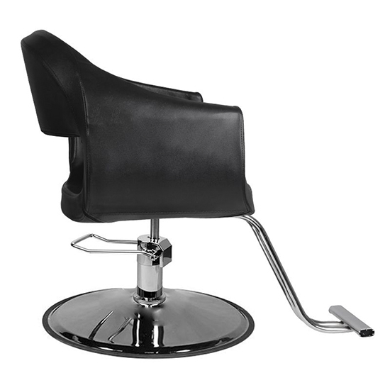 Gabbiano Professional hair salon chair GB-1004 Black - 0138328 LUXURY CHAIRS COLLECTION