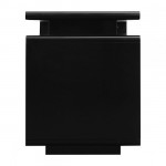 Working Desk 3304 Black - 0138359 MANICURE TROLLEY CARTS-TABLES