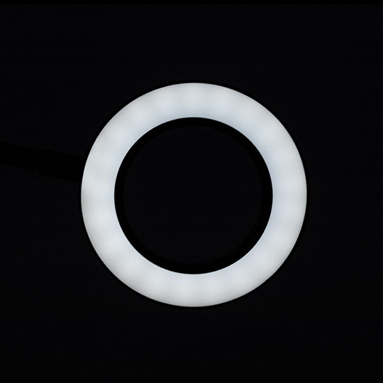 LED desk lamp Snake Ring Black - 0138394 