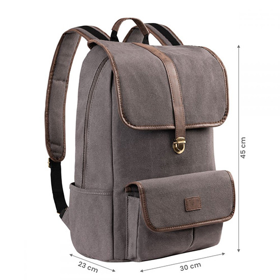 Professional beauty backpack Brown - 0140816 MAKE UP - MANICURE - HAIRDRESSING CASES