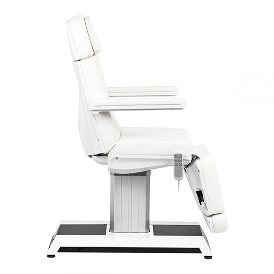 Professional electric chair with 3 motors White - 0140892 CHAIRS WITH ELECTRIC LIFT