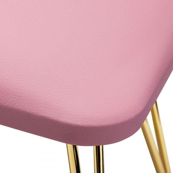 Manicure armrest Gold-Pink - 0141219 MANICURE PILLOWS & ARM RESTS 