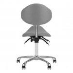 Professional manicure & cosmetic stool gray  - 0141631 MANICURE CHAIRS - STOOLS
