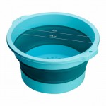 Foldable pedicure bowl Blue - 0142786 FOOT SPA