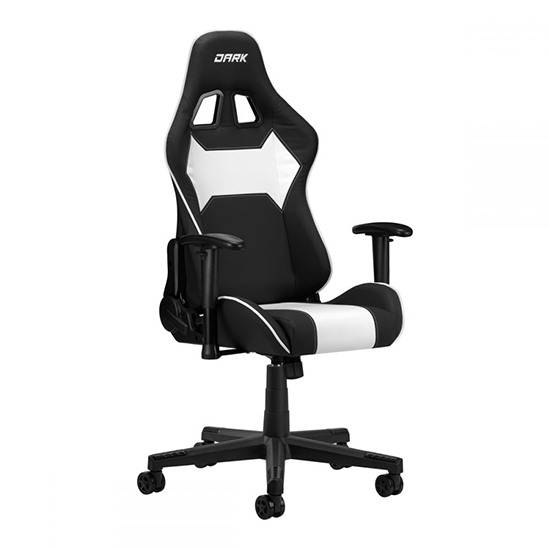 Premium Gaming & Office chair Dark  Black/White - 0143054 