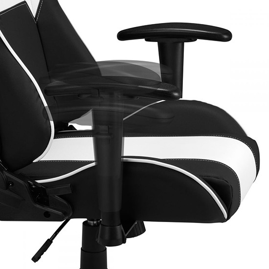Premium Gaming & Office chair Dark  Black/White - 0143054 