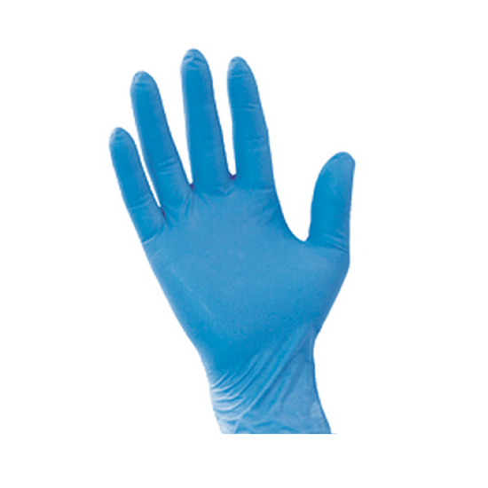 Medical, nitrile test gloves powder free Large Blue - 1082079 hygiene